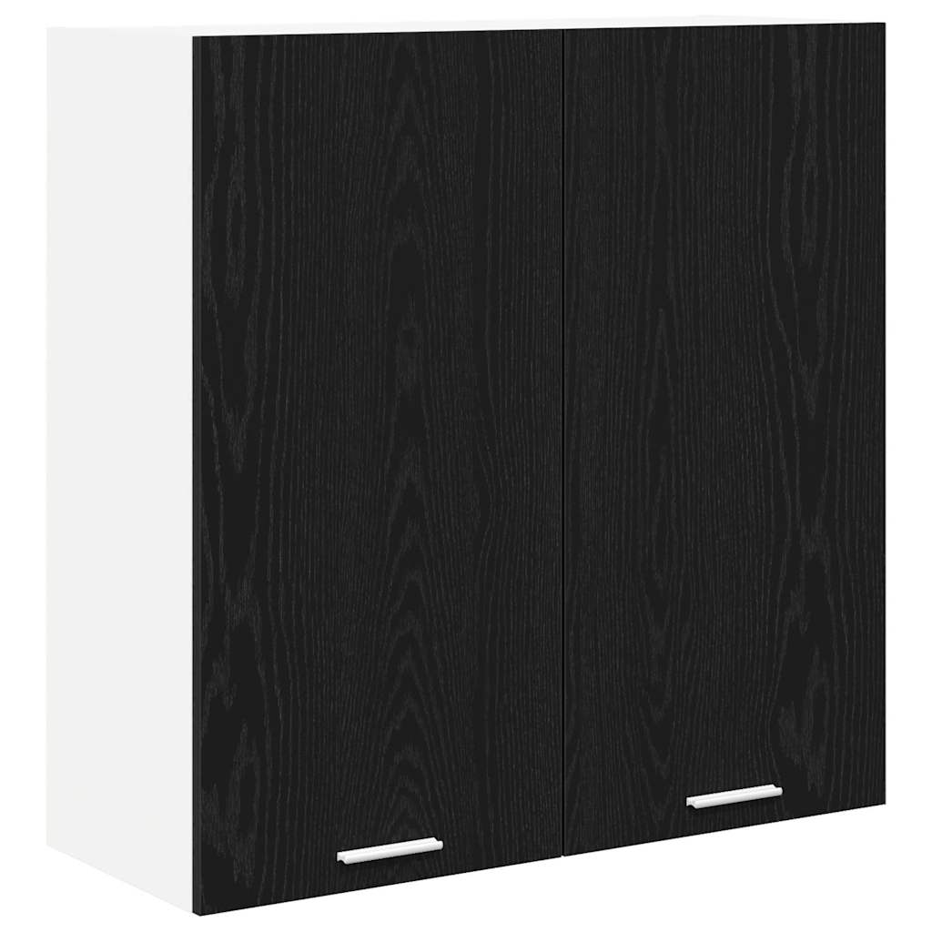 Armadio pensile Rovere Nero 80 x 31 x 80 cm Legno multistrato