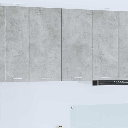 Armadio pensile con porta Grigio cemento 80 x 31 x 80 cm