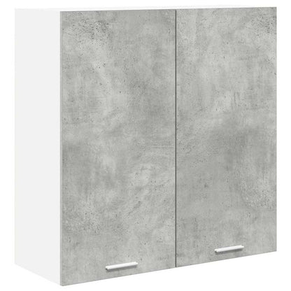 Armadio pensile con porta Grigio cemento 80 x 31 x 80 cm