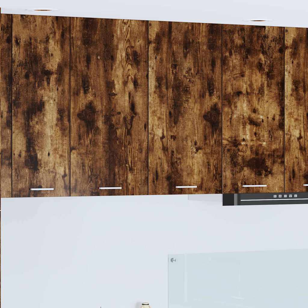 Armadio pensile con porta Riga Rovere fumÃ© 80 x 31 x 80 cm