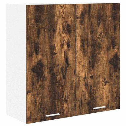 Armadio pensile con porta Riga Rovere fumÃ© 80 x 31 x 80 cm