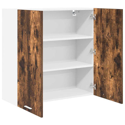 Armadio pensile con porta Riga Rovere fumÃ© 80 x 31 x 80 cm