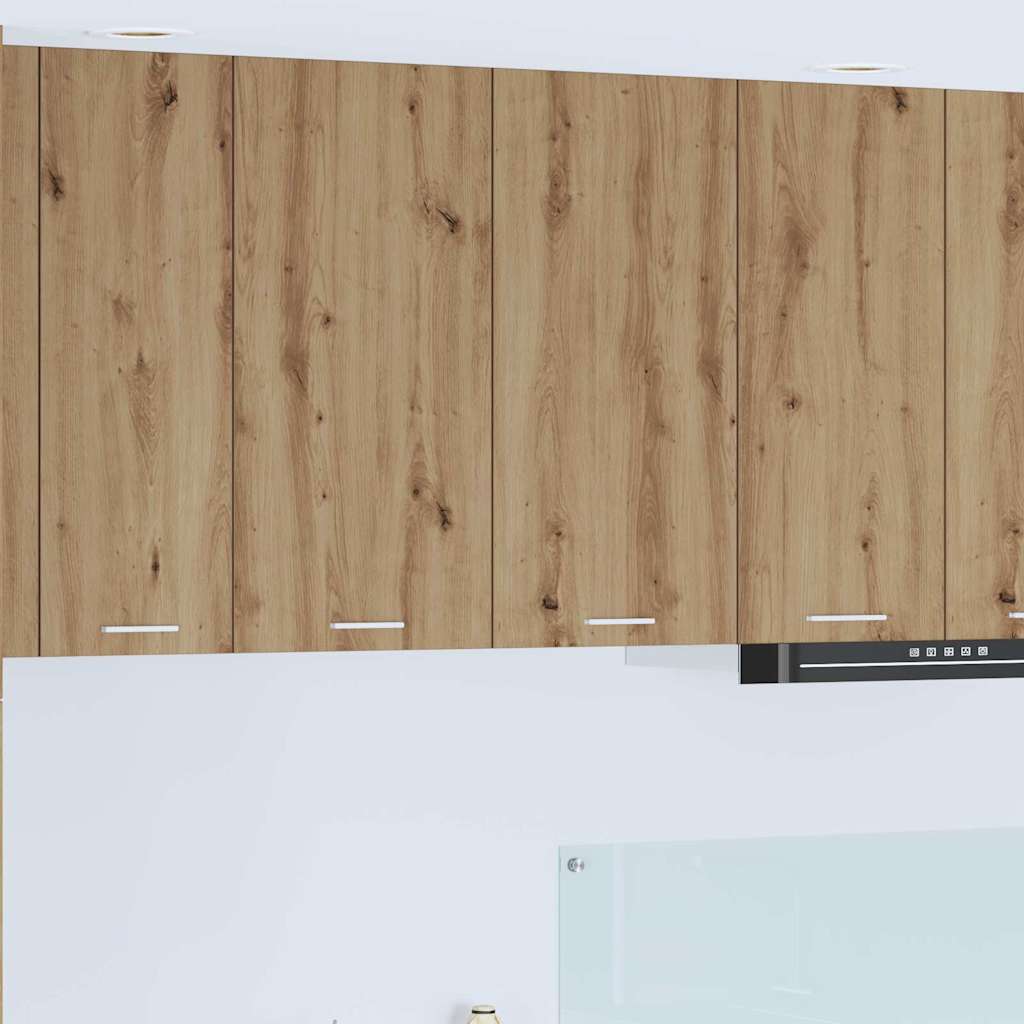 Armadio pensile con porta Rovere artigianale 80 x 31 x 80 cm