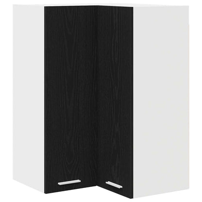 Armadio pensile Rovere Nero e Bianco 57 x 57 x 80 cm