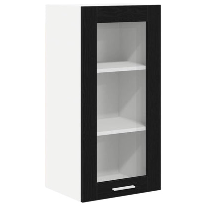 Armadio pensile Rovere Nero 40 x 31 x 80 cm Legno multistrato