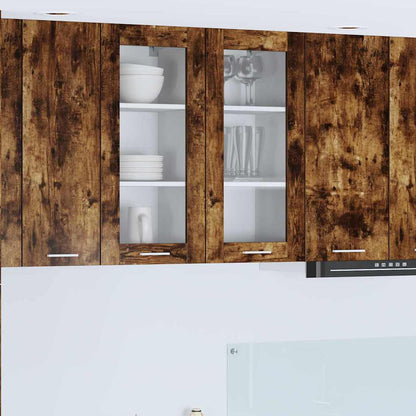 Armadio pensile Rovere fumÃ© 40 x 31 x 80 cm Legno multistrato