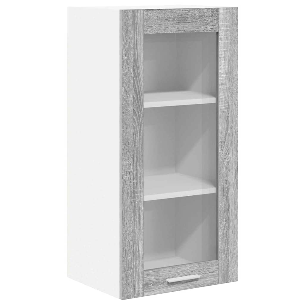 Armadio pensile Grigio Sonoma 40 x 31 x 80 cm Legno multistrato