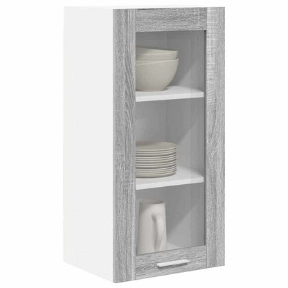 Armadio pensile Grigio Sonoma 40 x 31 x 80 cm Legno multistrato