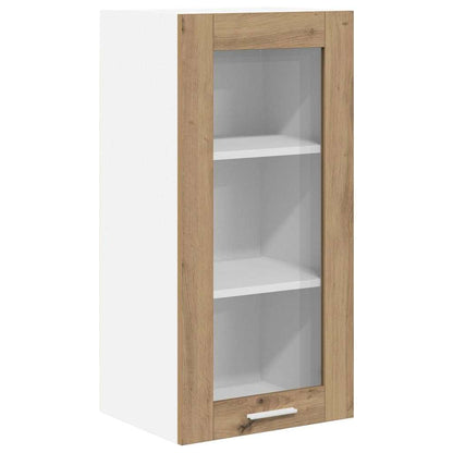 Armadio pensile con porta Rovere artigianale 40 x 31 x 80 cm