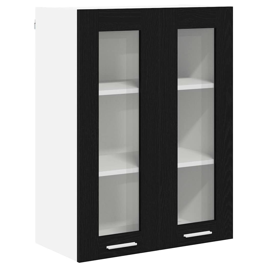 Armadio pensile Rovere Nero 60 x 31 x 80 cm Legno multistrato