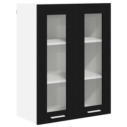 Armadio pensile Rovere Nero 60 x 31 x 80 cm Legno multistrato