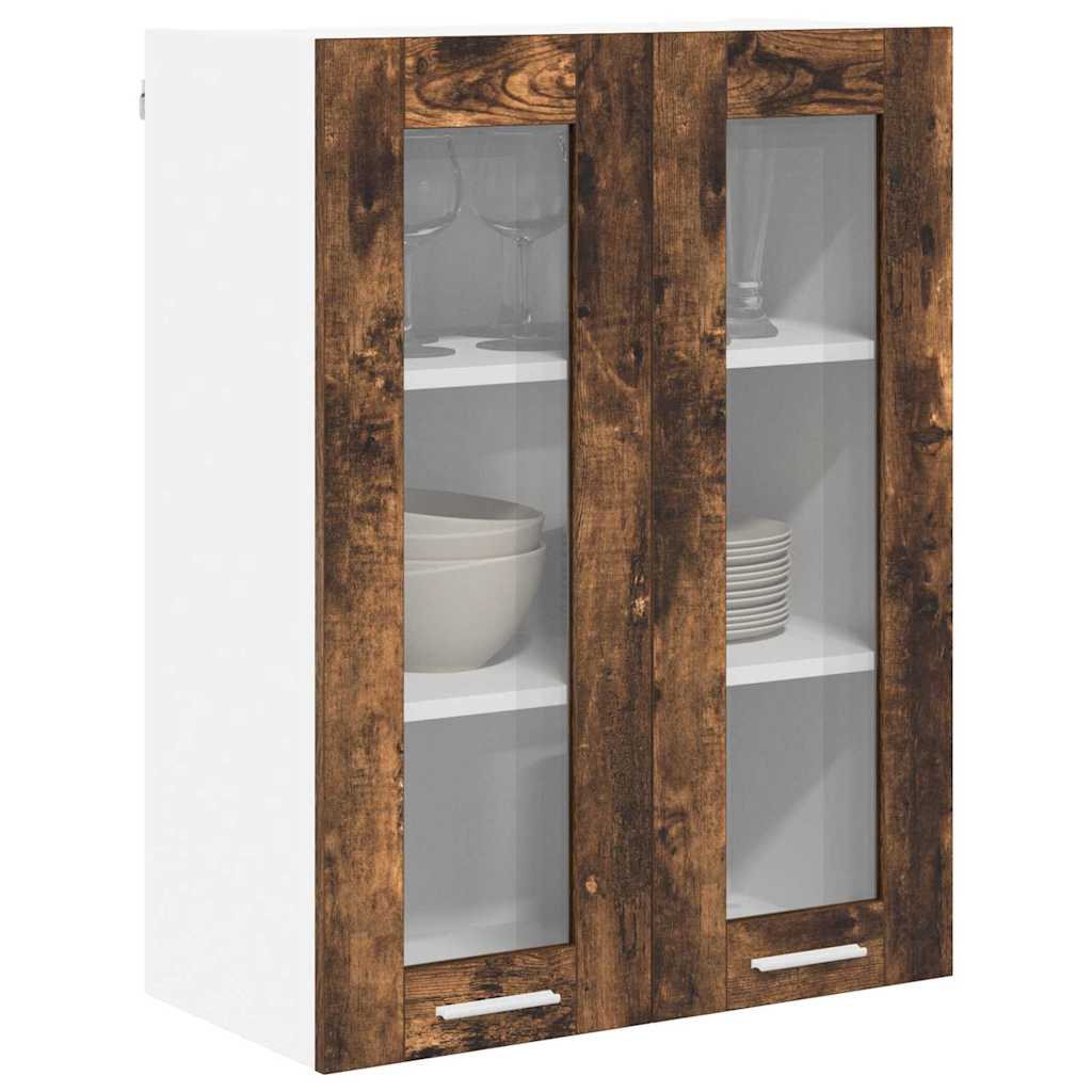 Armadio pensile Rovere fumÃ© 60 x 31 x 80 cm Legno multistrato