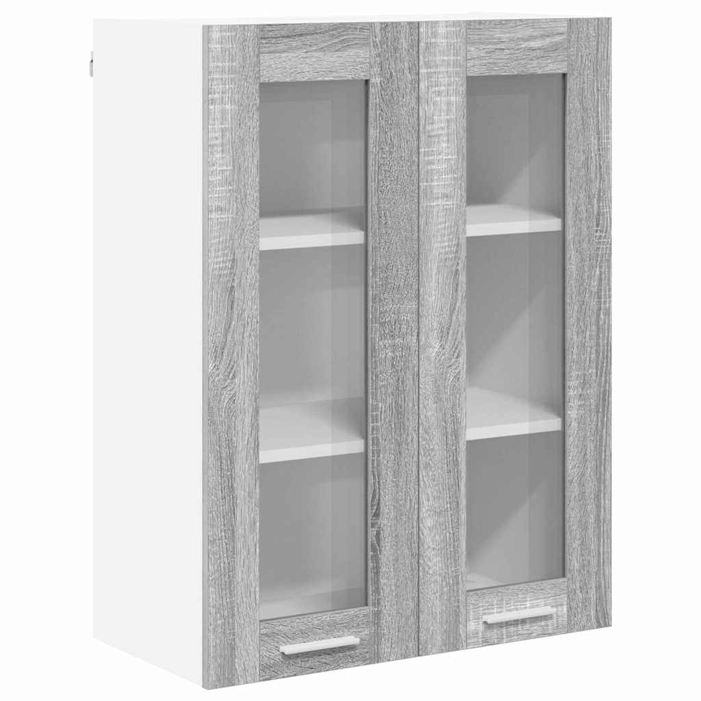 Armadio pensile Grigio Sonoma 60 x 31 x 80 cm Legno multistrato