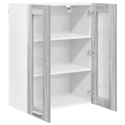 Armadio pensile Grigio Sonoma 60 x 31 x 80 cm Legno multistrato
