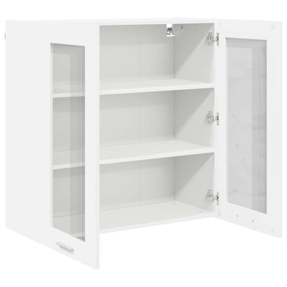 Armadio pensile Bianco 80 x 31 x 80 cm Legno multistrato
