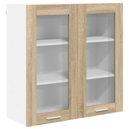Armadio pensile Rovere Sonoma 80 x 31 x 80 cm Legno multistrato