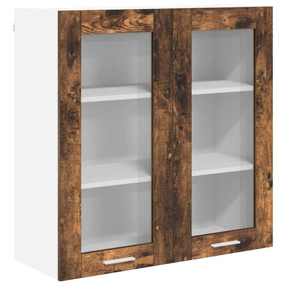 Armadio pensile Rovere fumÃ© 80 x 31 x 80 cm Legno multistrato