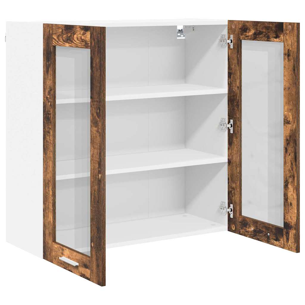 Armadio pensile Rovere fumÃ© 80 x 31 x 80 cm Legno multistrato