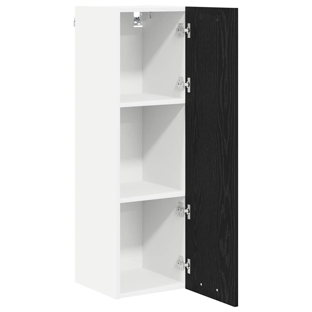 Armadio pensile Rovere Nero 30 x 31 x 100 cm Legno multistrato