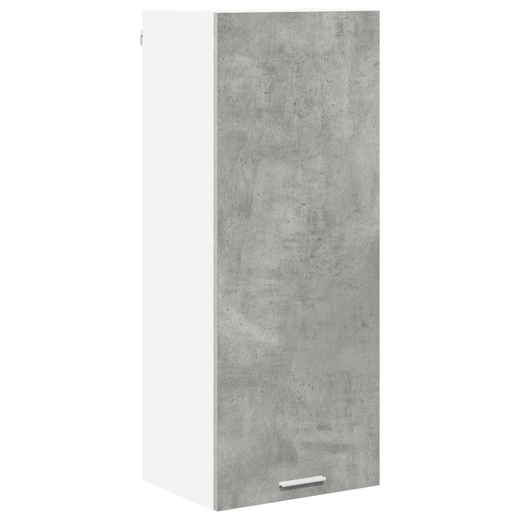 Armadio pensile con porta Riga Grigio cemento 40 x 31 x 100 cm