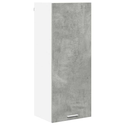 Armadio pensile con porta Riga Grigio cemento 40 x 31 x 100 cm