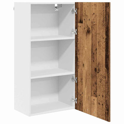 Armadio pensile Legno Antico e Bianco 50 x 31 x 100 cm