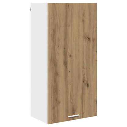 Armadio pensile Rovere Artigiano e Bianco 50 x 31 x 100 cm