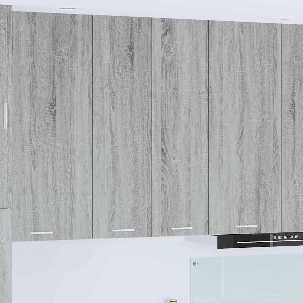 Armadio pensile con porta Grigio Sonoma 60 x 31 x 100 cm