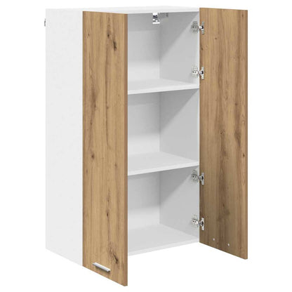 Armadio pensile con porta Rovere artigianale 60 x 31 x 100 cm