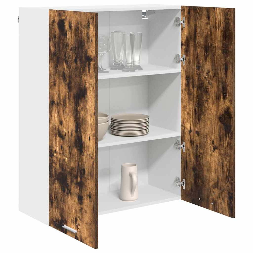Armadio pensile Rovere fumÃ© 80 x 31 x 100 cm Legno multistrato