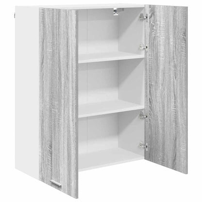Armadio pensile con porta Grigio Sonoma 80 x 31 x 100 cm