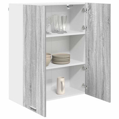 Armadio pensile con porta Grigio Sonoma 80 x 31 x 100 cm