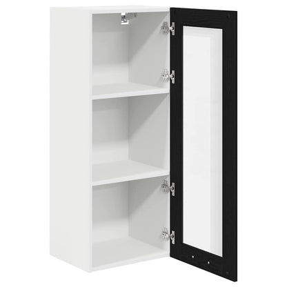 Armadio pensile Rovere Nero 40 x 31 x 100 cm Legno multistrato