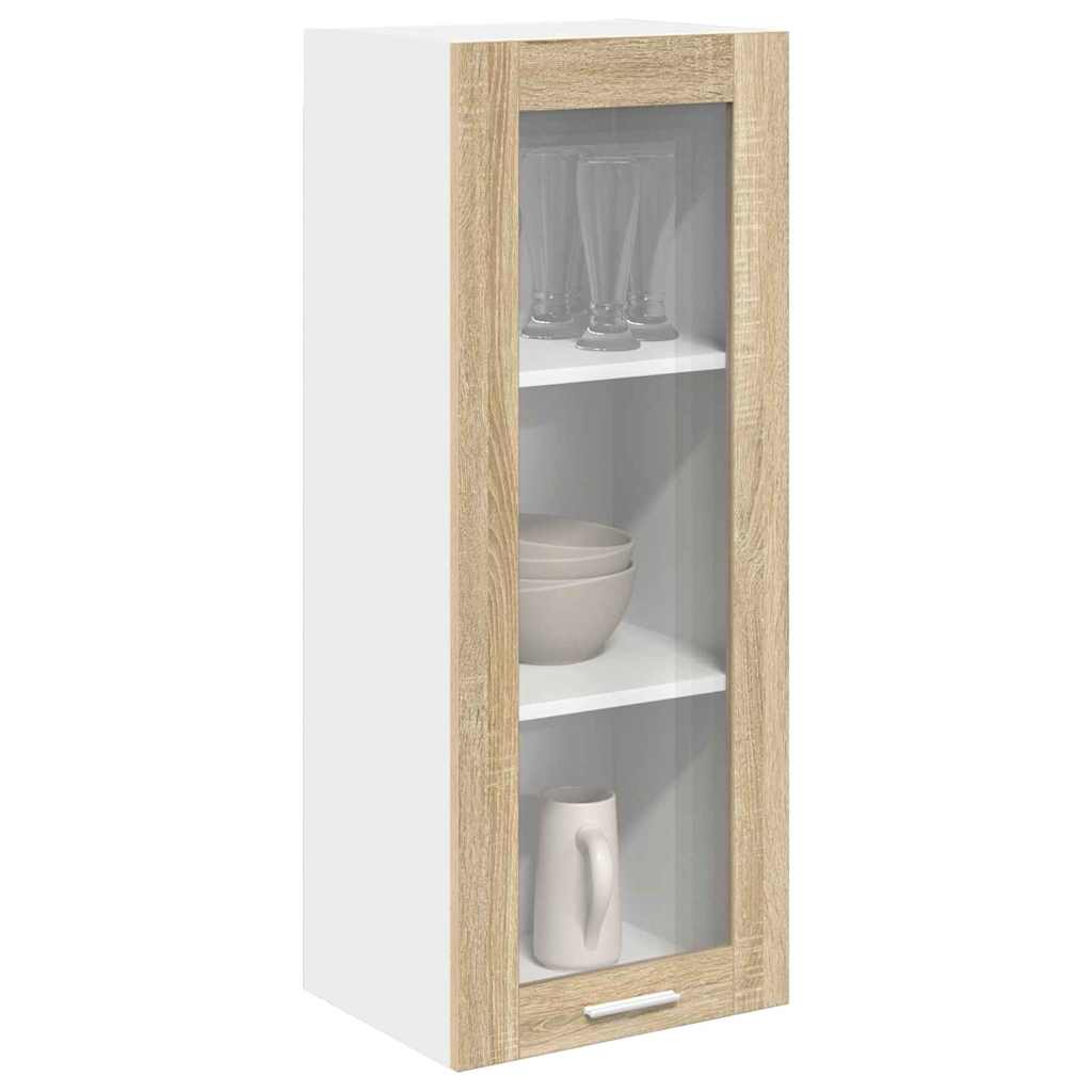 Armadio pensile con porta Rovere Sonoma 40 x 31 x 100 cm