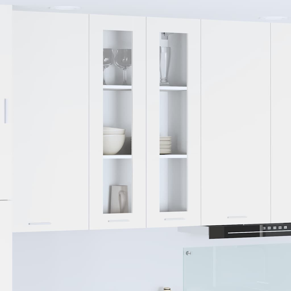 Armadio pensile Bianco 60 x 31 x 100 cm Legno multistrato