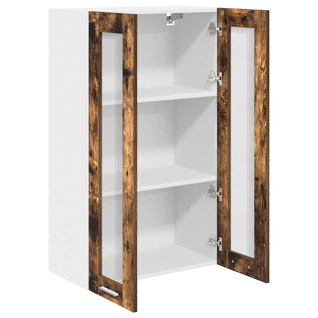 Armadio pensile Rovere fumÃ© 60 x 31 x 100 cm Legno multistrato