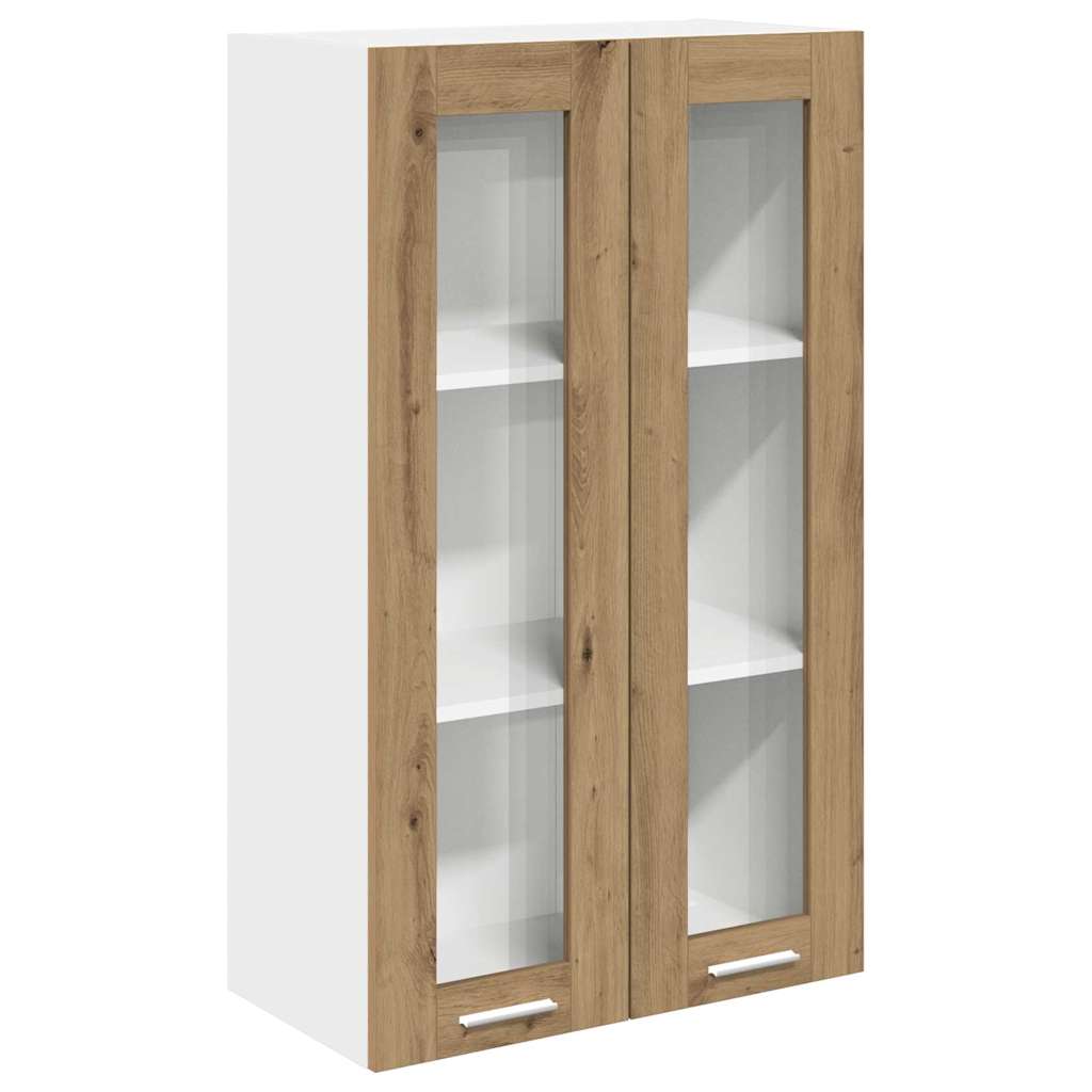 Armadio pensile con porta Rovere artigianale 60 x 31 x 100 cm