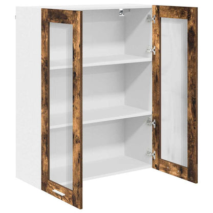 Armadio pensile Rovere fumÃ© 80 x 31 x 100 cm Legno multistrato