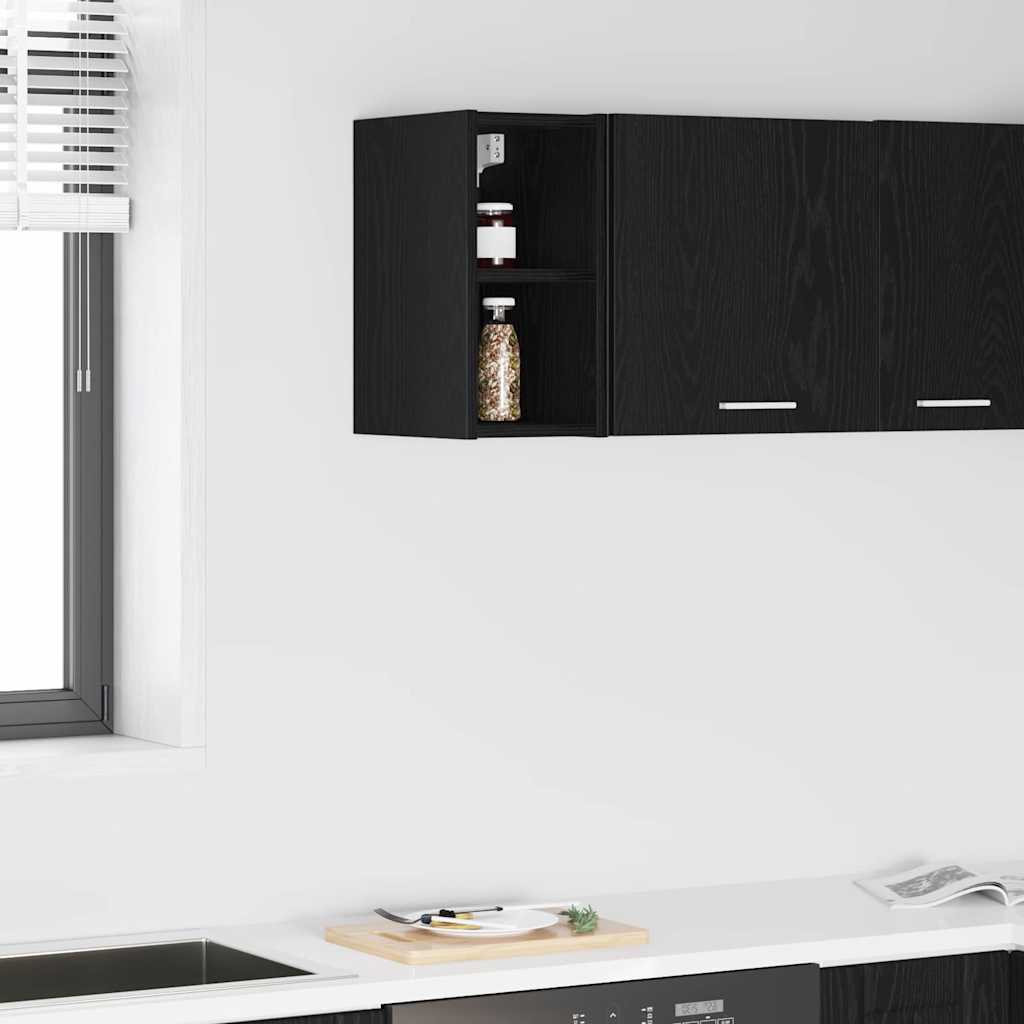 Armadio pensile Rovere Nero 20 x 29,5 x 40 cm Legno multistrato