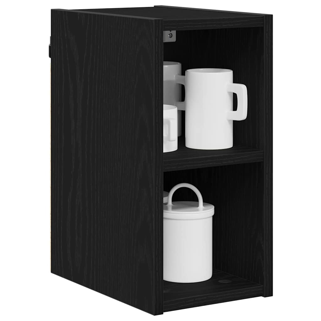 Armadio pensile Rovere Nero 20 x 29,5 x 40 cm Legno multistrato