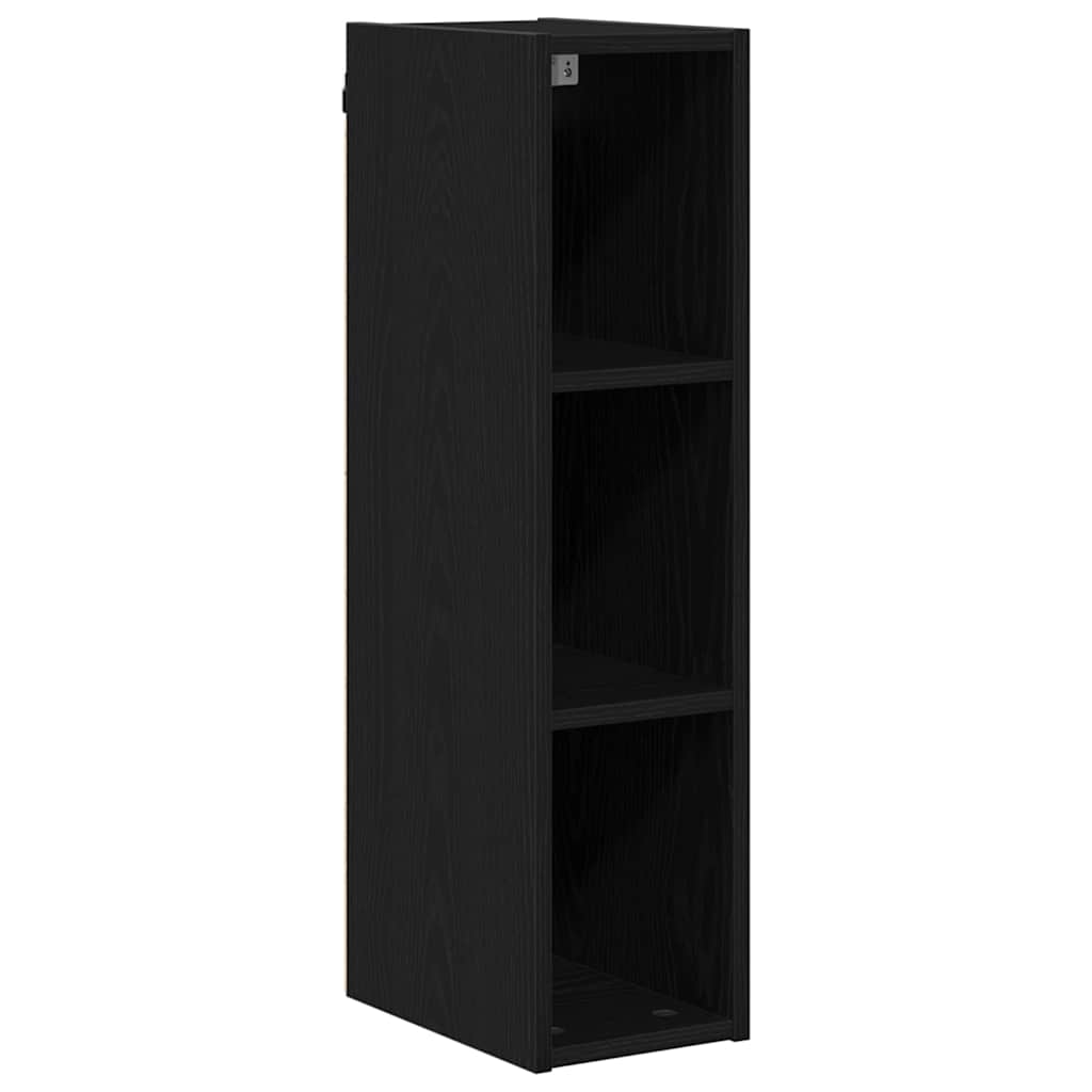 Armadio pensile Rovere Nero 20 x 29,5 x 80 cm Legno multistrato