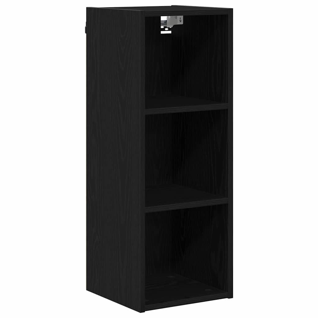 Armadio pensile Rovere Nero 30 x 29,5 x 80 cm Legno multistrato