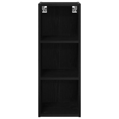 Armadio pensile Rovere Nero 30 x 29,5 x 80 cm Legno multistrato