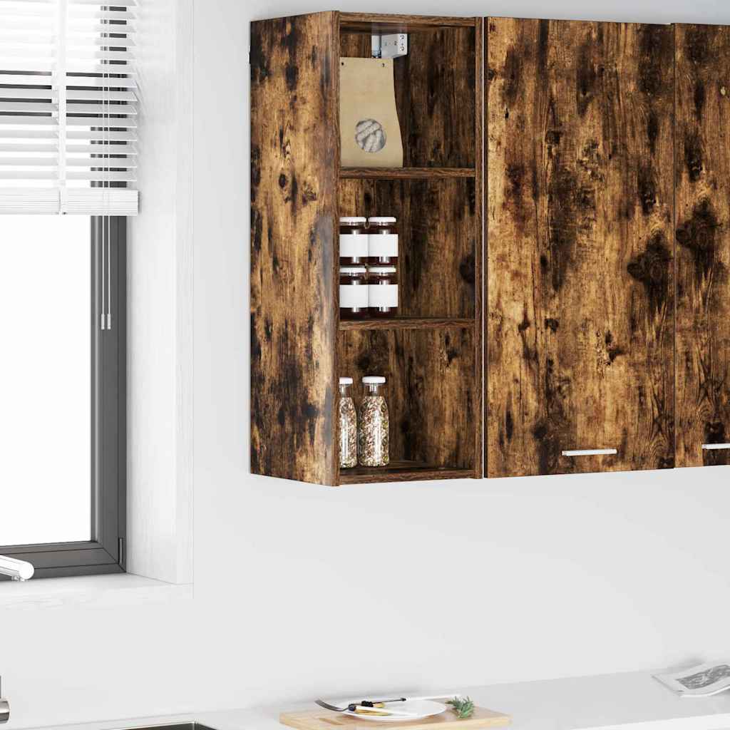 Armadio pensile Rovere fumÃ© 30 x 29,5 x 80 cm Legno multistrato