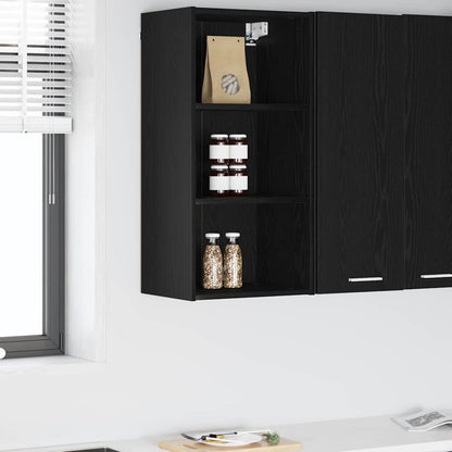 Armadio pensile Rovere Nero 40 x 29,5 x 80 cm Legno multistrato