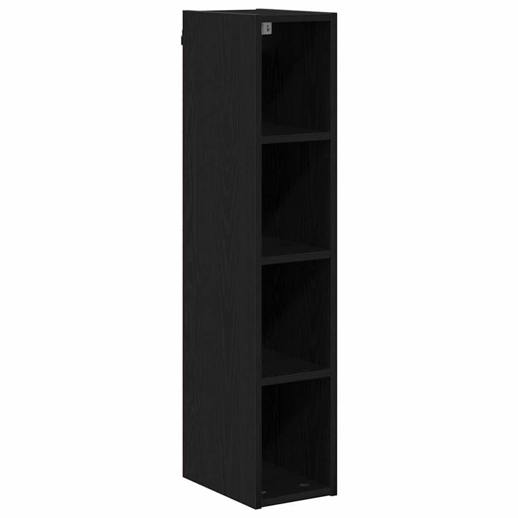 Armadio pensile Rovere Nero 20 x 29,5 x 100 cm