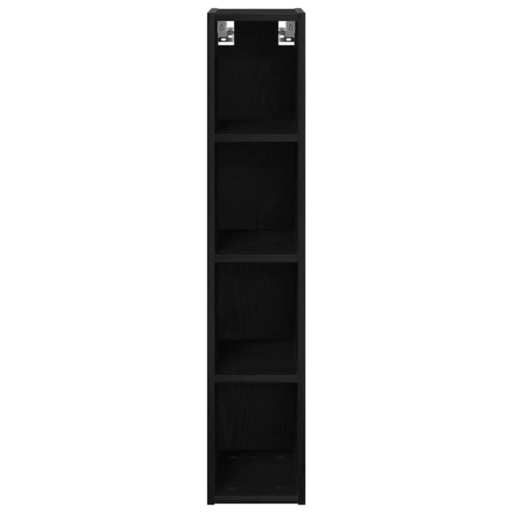 Armadio pensile Rovere Nero 20 x 29,5 x 100 cm