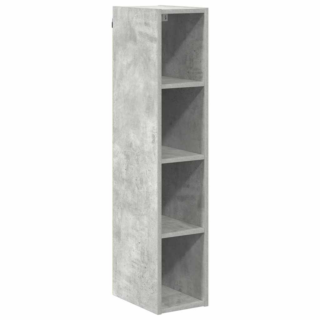 Armadio pensile Grigio cemento 20 x 29,5 x 100 cm