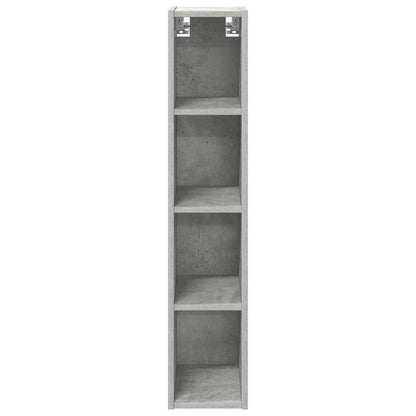 Armadio pensile Grigio cemento 20 x 29,5 x 100 cm