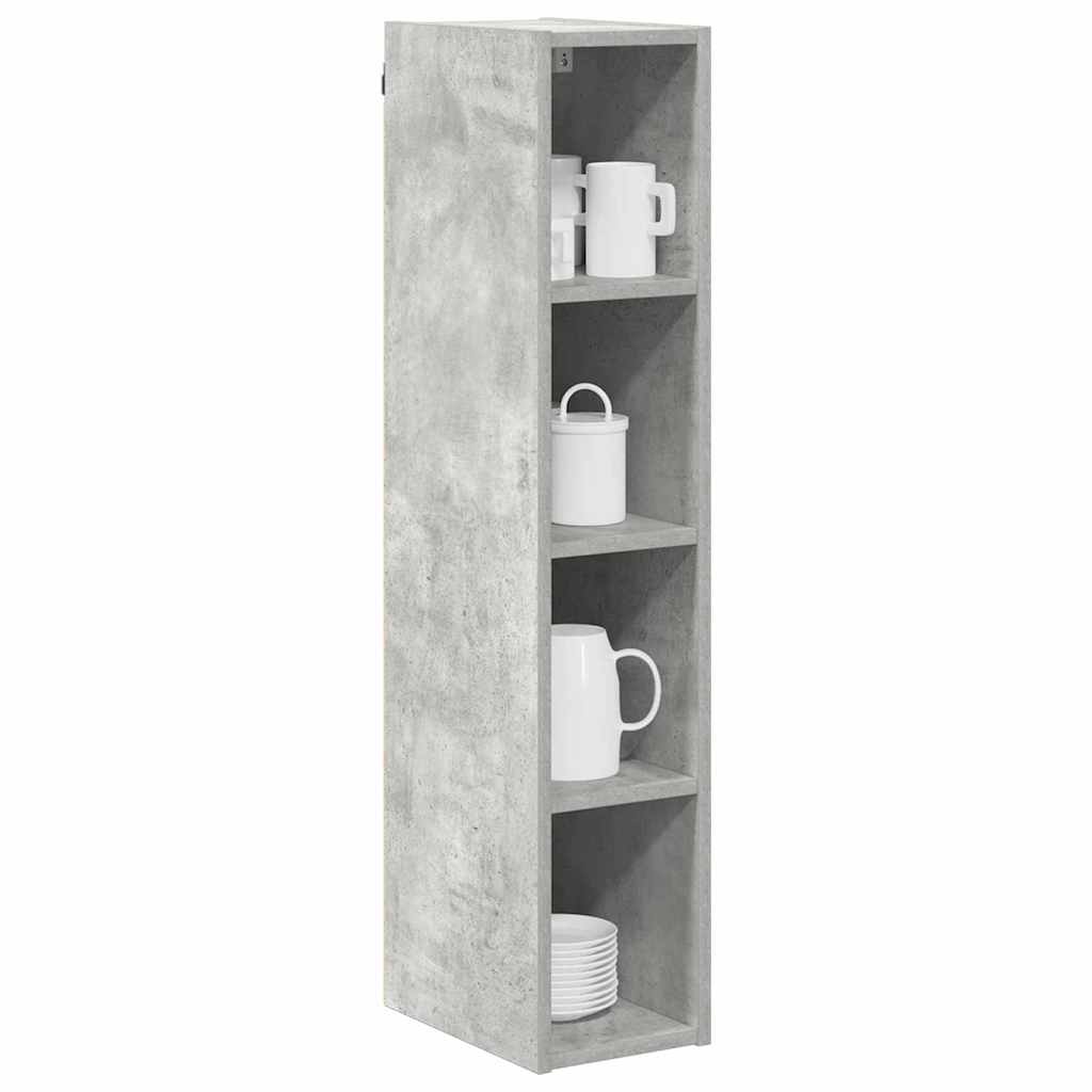 Armadio pensile Grigio cemento 20 x 29,5 x 100 cm
